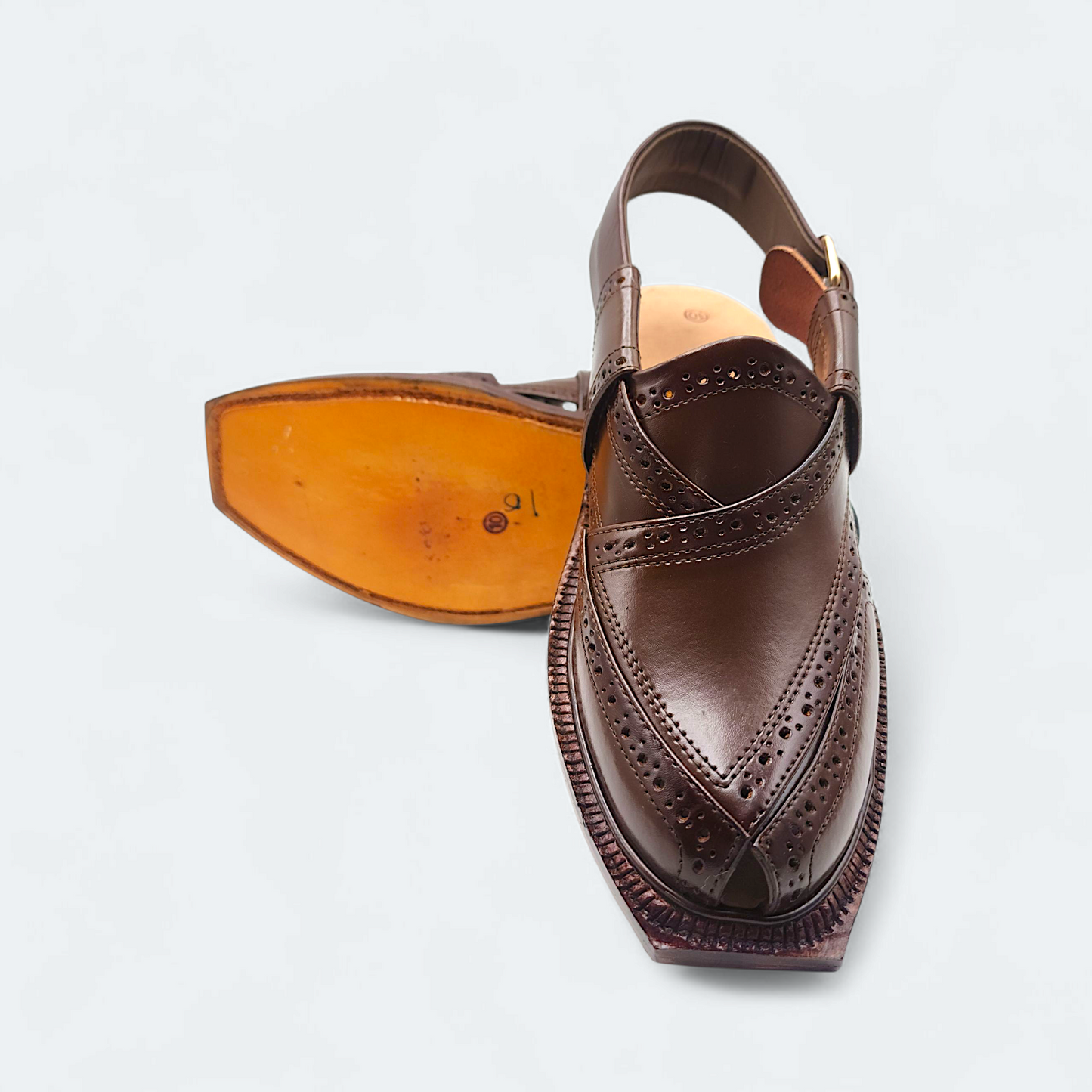 Luxure Premium Shaheen Sandal ( Brown )