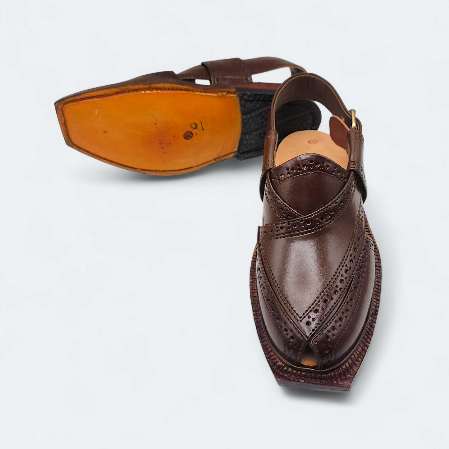 Luxure Premium Shaheen Sandal ( Brown )