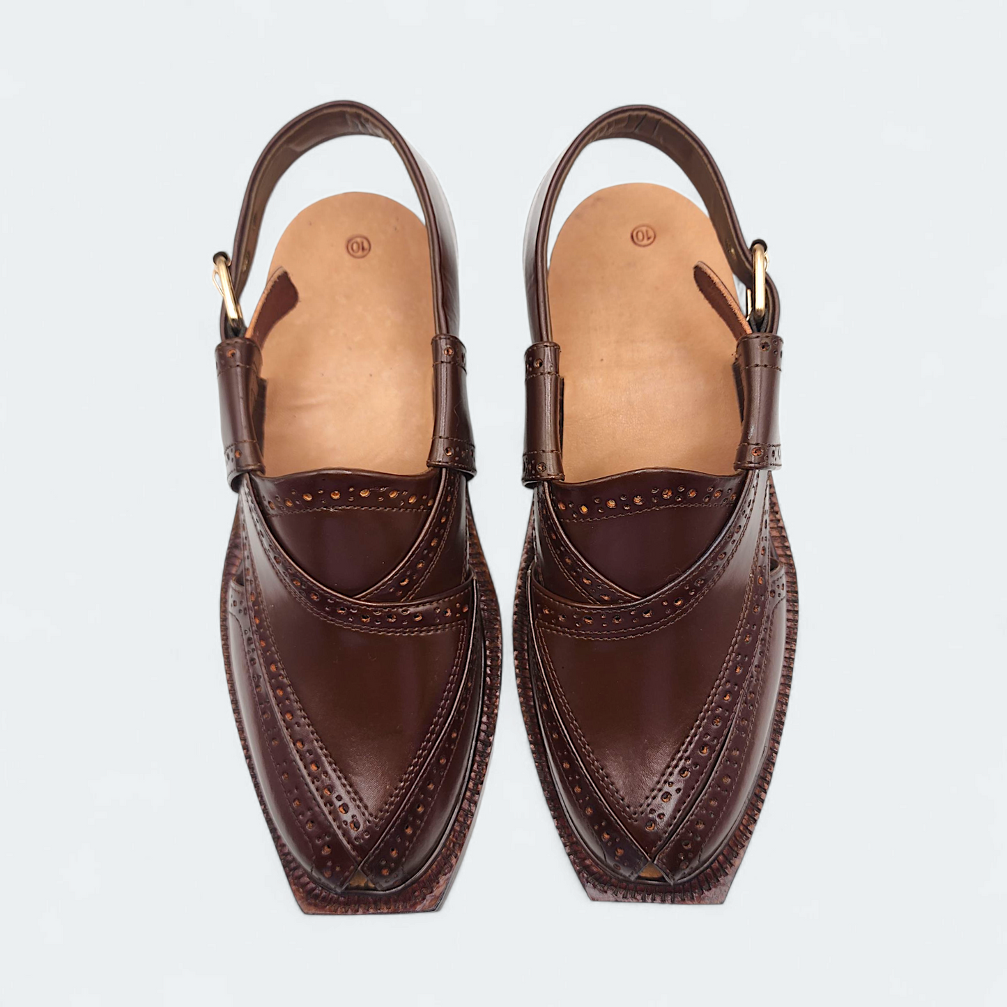 Luxure Premium Shaheen Sandal ( Brown )