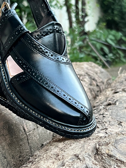 Kingra Sandal By LuxureWear(Black)